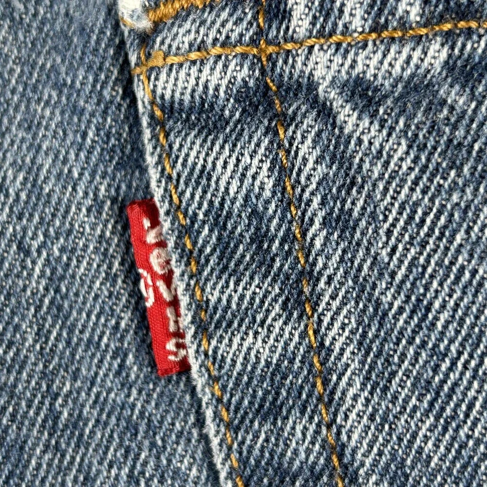 Levis 501 Jeans Mens 40x30 Straight Leg Denim Button Fly Classic Vintage